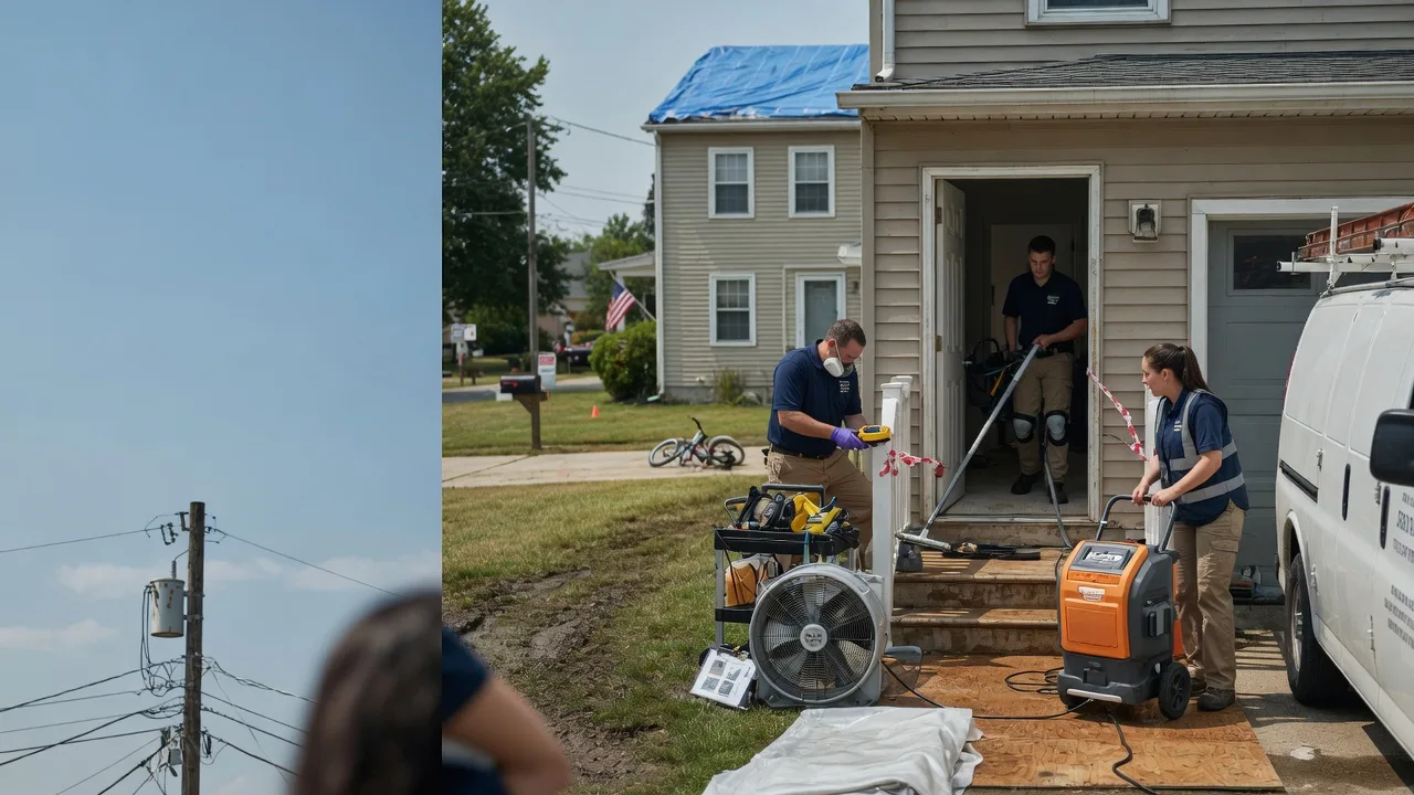 Water Damage Repair in Leopolis, WI near me